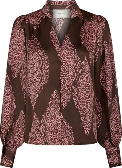 Neo Noir Dame Bluser & Skjorter Brun L,