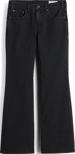 GAP Mid Rise Relaxed Flare Jeans From The Gap Collection   BLACK WASH   26 Long