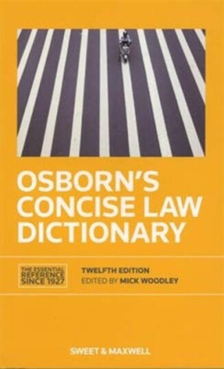 Osborn'S Concise Law Dictionary