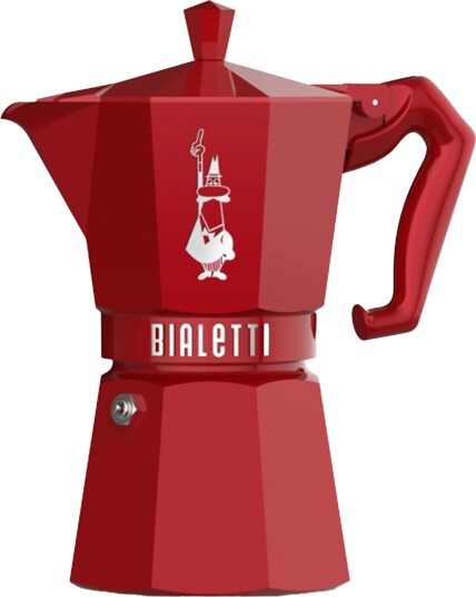 Bialetti Mokkabrygger 6 kopper rød