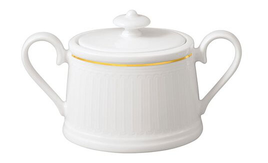Villeroy & Boch Château Septfontaines sukkerskål 15 cl Hvit-gull