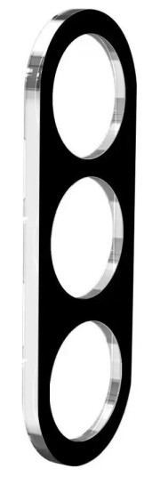 INCOVER Samsung Galaxy A35 (5G) Kameralinse Beskyttelsesglass - Svart
