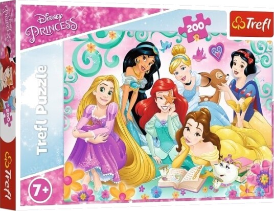 Trefl Disney: Princess Puzzle 200 200 Brikker Tegneserie 7 År Trefl Disney: Princess Puzzle 200 200 Brikker Tegneserie 7 År