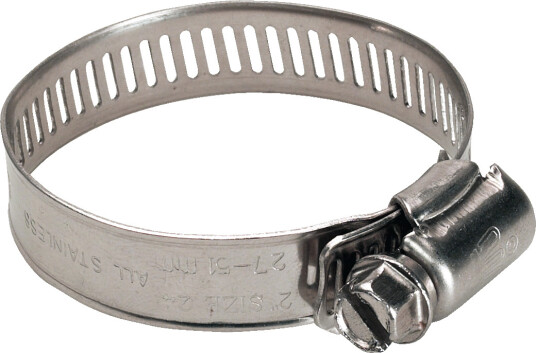 Slangeklemme 304 - 47-67 mm - 1 stk bulk