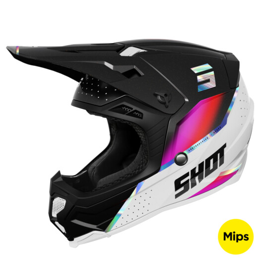 Shot Race Gear Crosshjelm Shot Core Honor Holographic Pearly