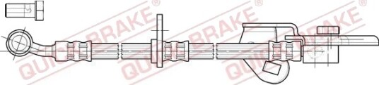 Bremseslange QUICK BRAKE 80.902X