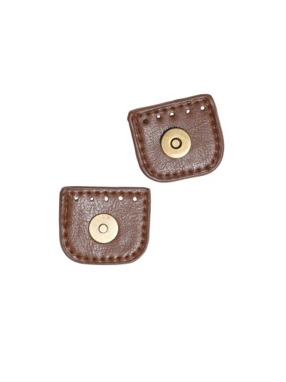 Go Handmade Magnetknapp 4 Cm Brun/Bronze