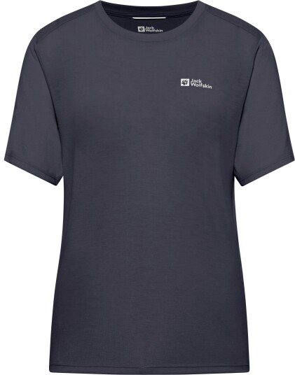 Jack Wolfskin Women"s Vonnan Short Sleeve Tee Graphite XS Jack Wolfskin Women"s Vonnan Short Sleeve Tee Graphite XS