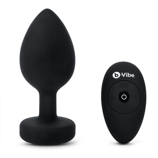B-Vibe Vibrating Jewel Buttplugg Xxl
