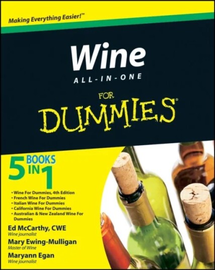 Wine All-In-One For Dummies Av Ed (Certified Wine Educator) Mccarthy, Mary (Master Of Wine) Ewing-Mulligan, Maryann Egan