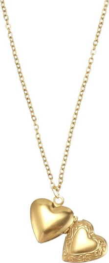 Timi Of Sweden Vera Heart Locket Necklace Timi Of Sweden Vera Heart Locket Necklace