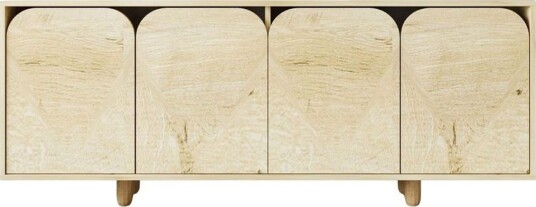 Bohem Konsollbord 180x180 cm - Brun