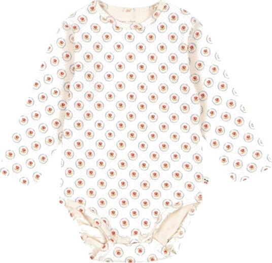 Konges Sløjd Body I/e Basic Luftspeiling Konges Sløjd 2 år 92 Langermet Body Hvit Rød Konges Sløjd Body I/e Basic Luftspeiling Konges Sløjd 2 år 92 Langermet Body Hvit Rød