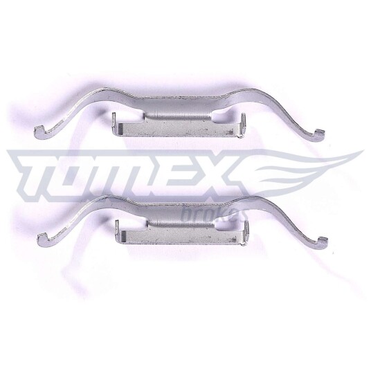 Tilbehørsett, skivebremse belegg TOMEX Brakes TX 43-47 Tilbehørsett, skivebremse belegg TOMEX Brakes TX 43-47