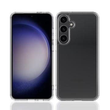 Samsung Galaxy S25 FE Ripebestandig Hybrid deksel   Gjennomsiktig