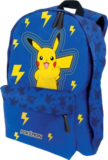Pokémon Skolesekk – 20L Med Frontlomme – Pikachu Pokémon Skolesekk – 20L Med Frontlomme – Pikachu