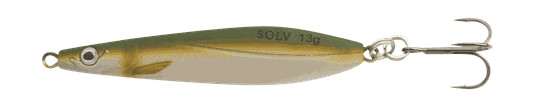 Abu Garcia Sölv Blixx 7cm/13g, sluk 13g Light Sandeel