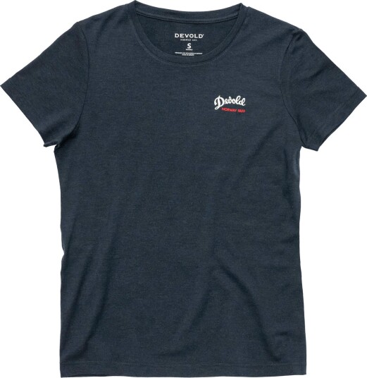 Devold Women"s Classic "Script" Tee Ink M