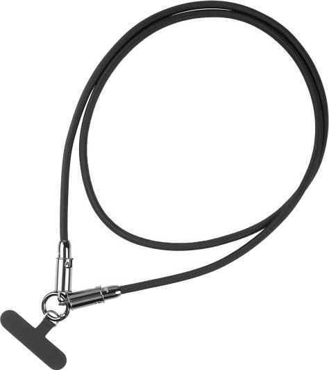 2-I-1 Usb C-Kabel Snor 1M Svart