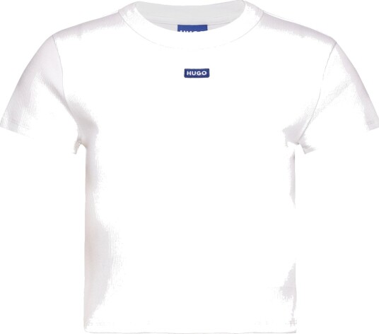 HUGO BLUE Baby Tee_B White M
