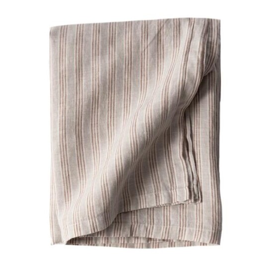 Tell Me More  Duk lin 145x170 cm hazelnut stripe