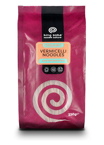 King Soba Vermicelli Nudler Glutenfri Ø - 250 g King Soba Vermicelli Nudler Glutenfri Ø - 250 g