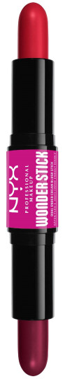 NYX Professional Makeup Wonder Stick Dual-Ended Cream Blush Stick 05 Bright Amber + Fuchsia