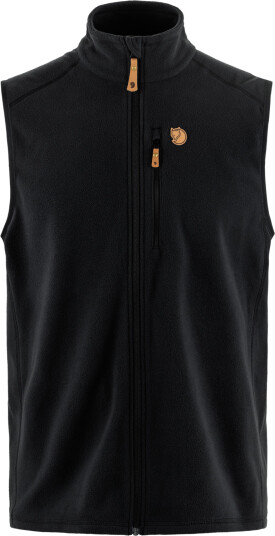 Fjellreven Men"s Övik Lite Fleece Vest Black L