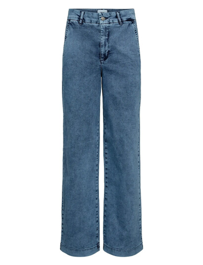 Nümph Nuamber   Hr Wide Acid Jeans   Blue   36