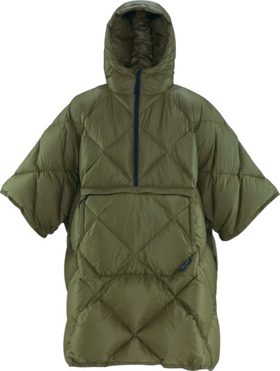 Therm-a-Rest Honcho Poncho Down dark olive Therm-a-Rest Honcho Poncho Down dark olive