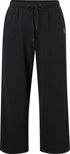 Zizzi Treningsbukser Abasic Long Wide Pant Svart