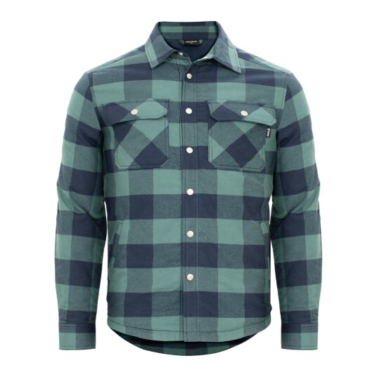 Urberg Padded Flannel Shirt Men Blue Nights XL