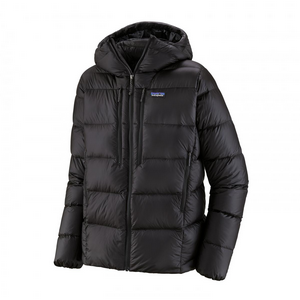 Patagonia Fitz Roy Down Hoody Dunjakke Herre - BLK BLACK 2XL