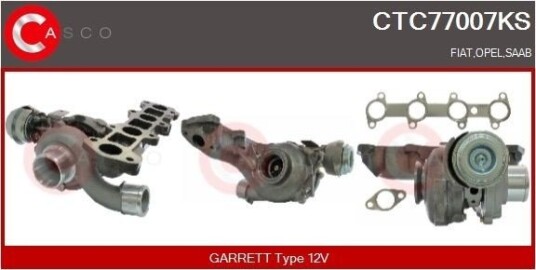 Turbolader CASCO CTC77007KS