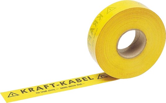 Pipelife MBN 50 Markeringstape strømkabler, Skilt Pipelife MBN 50 Markeringstape strømkabler, Skilt