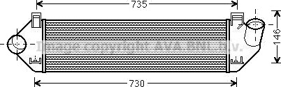PRASCO VOA4134 Intercooler