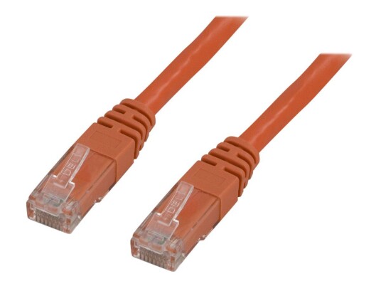 Deltaco 7m Cat 6 Koblingskabel UTP Oransje