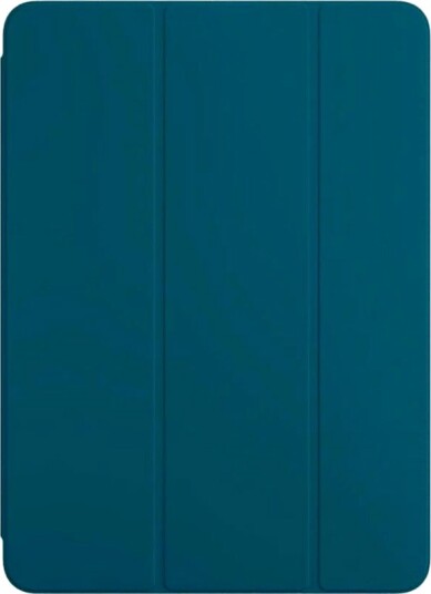 Decoded Slim Cover til iPad Pro/Air 4+5 11 tommer Skinn Steel Blue