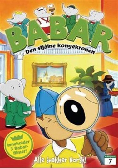 Babar 4 Den Stjålne Kongekronen DVD Babar 4 Den Stjålne Kongekronen DVD