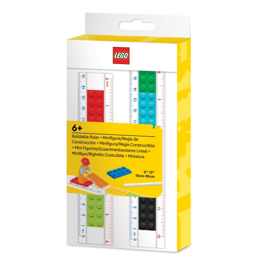 LEGO Linjal med minifigur LEGO Linjal med minifigur