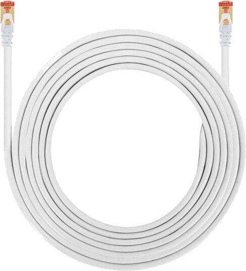 ESL CAT7 Gaming Ethernet kabel (10m hvit)