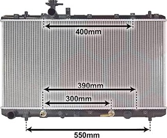 VAN WEZEL 52002085 Radiator motorkjøling VAN WEZEL 52002085 Radiator motorkjøling