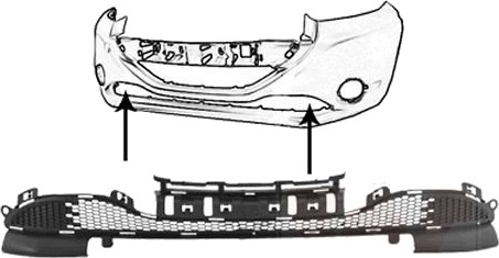Ventilasjonsgitter VAN WEZEL 4034599