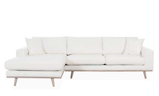 Soffadirekt STOCKHOLM PREMIUM Sofa Venstre Offwhite