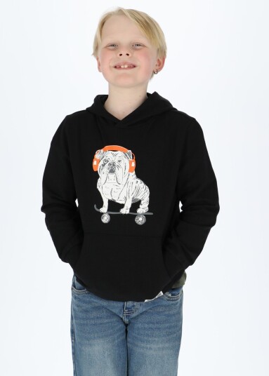 Denim Factory San Diego Hood B Jr Black 160 Hoodies