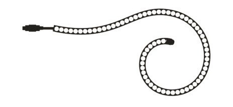 Sirius Tech-Line ropelight | 144 varmhvite lys | 4m. | FORLENGER Sirius Tech-Line ropelight | 144 varmhvite lys | 4m. | FORLENGER