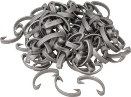 Unipak Clips For Rørpakke /100Stk/ - 4800100