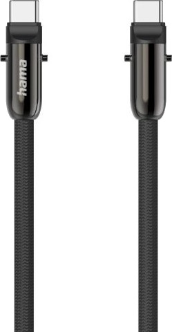 Hama 00201751, 1,2 M, Usb C, Usb C, Usb 2.0, 0,48 Gbit/S, Svart Hama 00201751, 1,2 M, Usb C, Usb C, Usb 2.0, 0,48 Gbit/S, Svart
