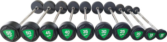 Faste vektstenger 10 st: 10 – 55 kg