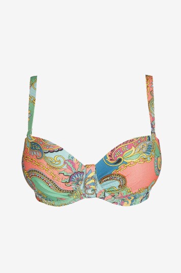 PrimaDonna - Bikini-BH Celaya Italian Chic Padded Strapless Bikini Top - Rosa